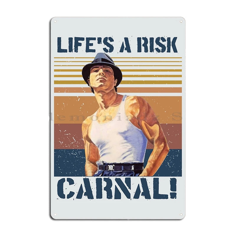 Vatos Locos Metal Wall Sign – Street Culture Art Decor