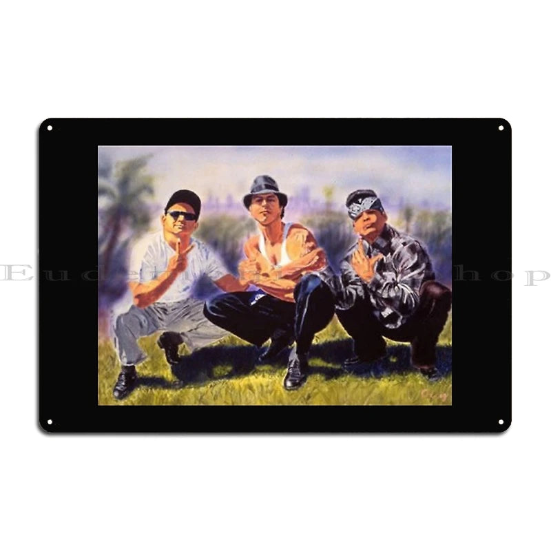 Vatos Locos Metal Wall Sign – Street Culture Art Decor