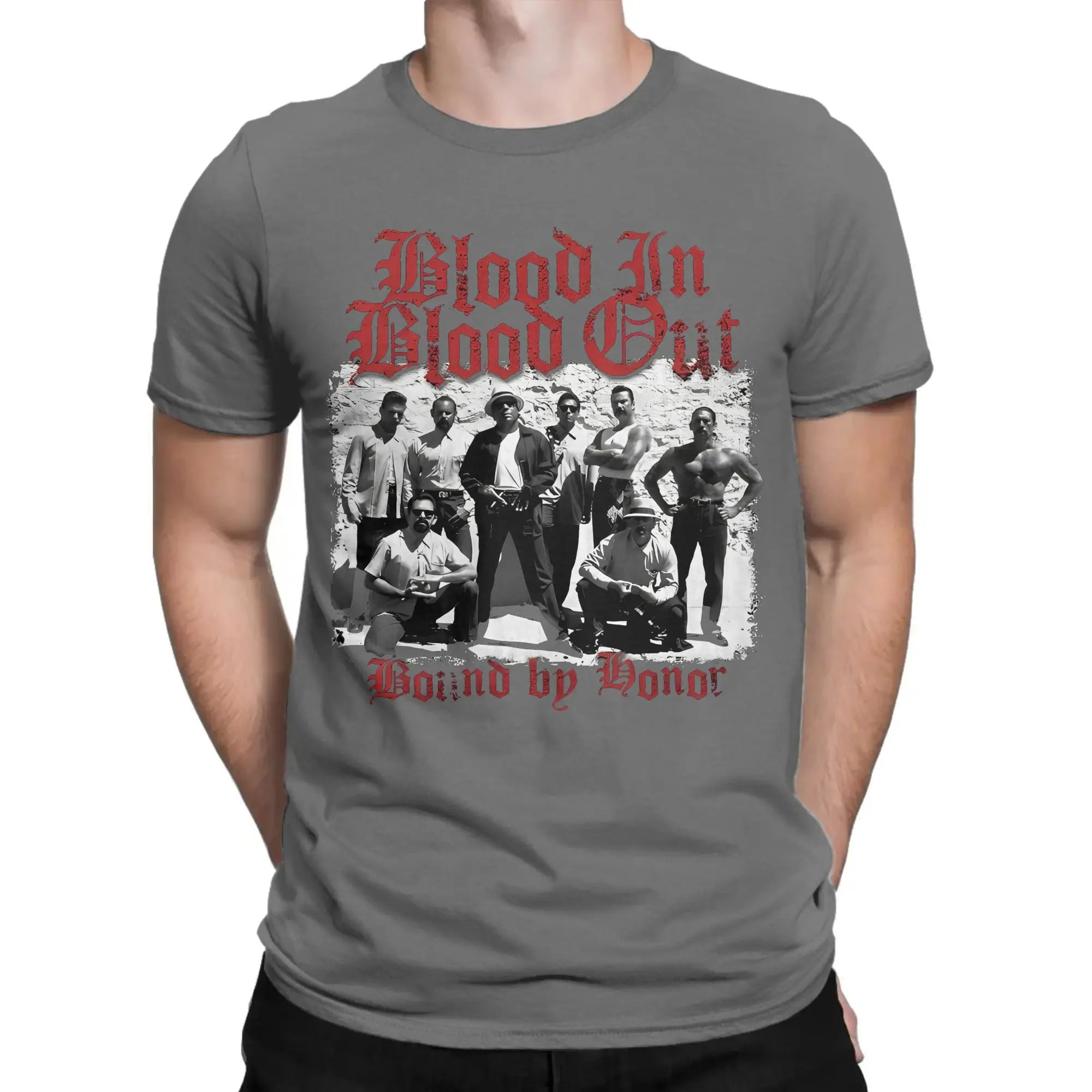 Blood In Blood Out T-Shirt – Chicano Street Legacy “Vatos Locos Forever"