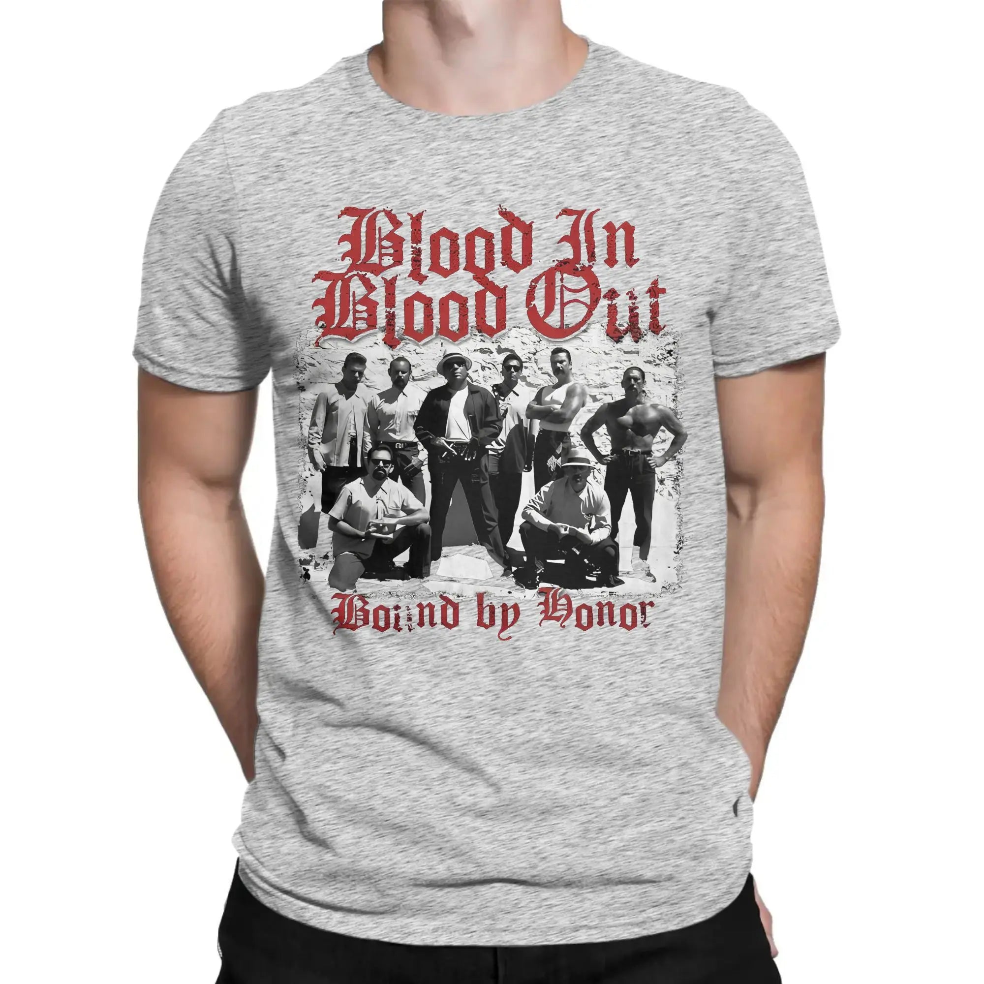 Blood In Blood Out T-Shirt – Chicano Street Legacy “Vatos Locos Forever"