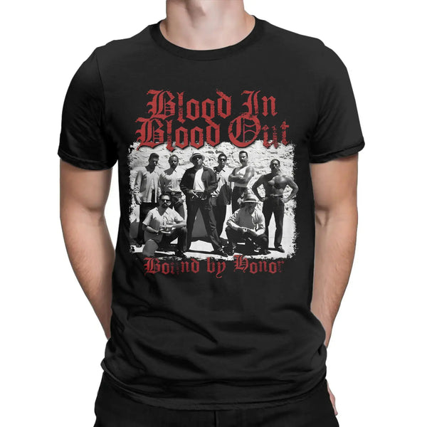 Blood In Blood Out T-Shirt – Chicano Street Legacy “Vatos Locos Forever"