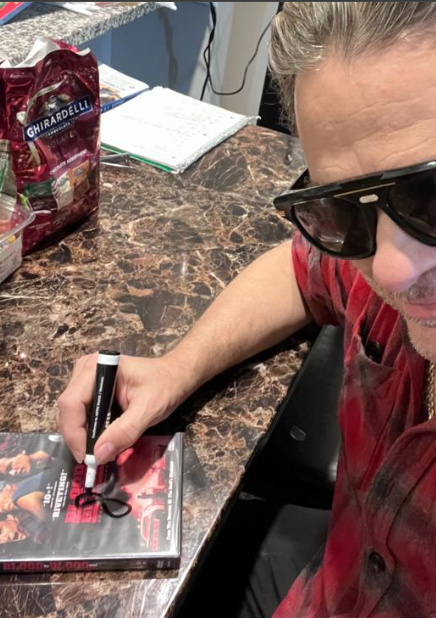 Original Blood in Blood Out DVD SIGNED BY MIKLO (Director's cut Edition)