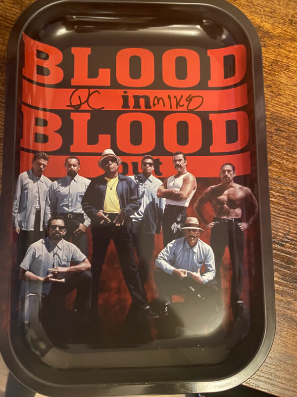 Blood In Blood Out Rolling Trays Signed By Miklo