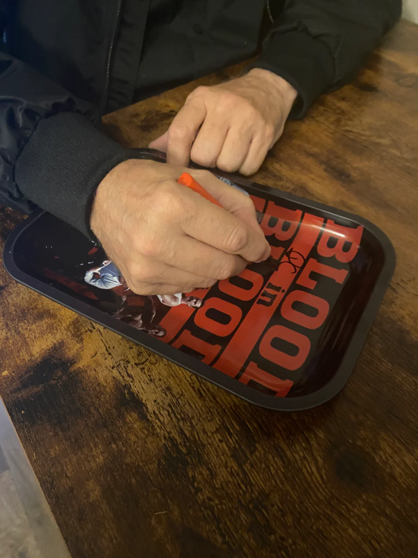 Blood In Blood Out Rolling Trays Signed By Miklo